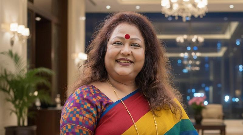 সংরক্ষিত নারী আসনে মনোনয়নপত্র সংগ্রহ করলেন সংগীতশিল্পী দিলরুবা খান