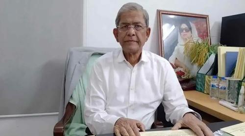 রাষ্ট্রপতি পদে বিএনপির প্রার্থী মির্জা ফখরুল