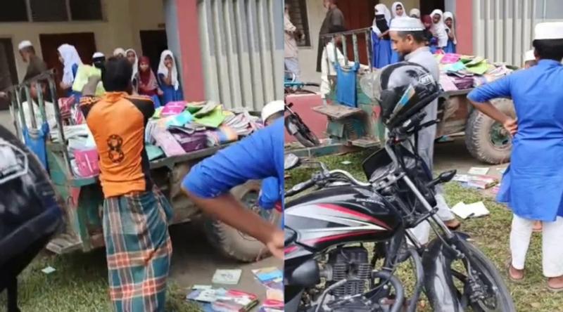 সরকারি পাঠ্যবই বিক্রির ভিডিও ভাইরাল, তদন্ত কমিটি গঠন