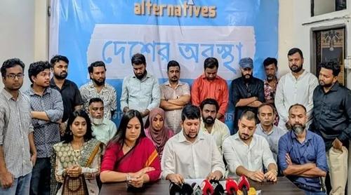 জুলাই হত্যার বিচার ও রাষ্ট্র সংস্কারসহ ৯ দাবি অল্টারনেটিভসের