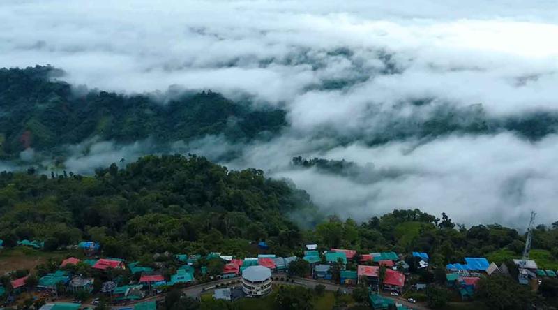 ভারী বর্ষণ ও পাহাড়ধসের শঙ্কায় সাজেক পর্যটনকেন্দ্র সাময়িক বন্ধ ঘোষণা