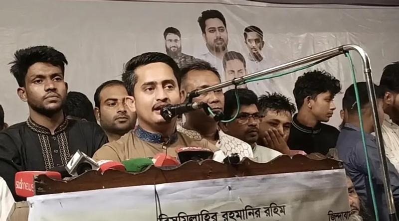 গণভোট অবৈধ হলে স্বরাষ্ট্রমন্ত্রীও অবৈধ, বিএনপি সরকারও অবৈধ: সার্জিস আলম