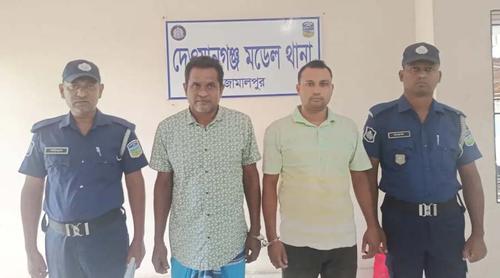 জামালপুরে দুই আওয়ামী লীগ নেতা আটক