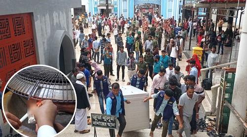 শাহজালাল মাজারের দানের ডেক সিলগালা, বসল প্রশাসনের দানবাক্স
