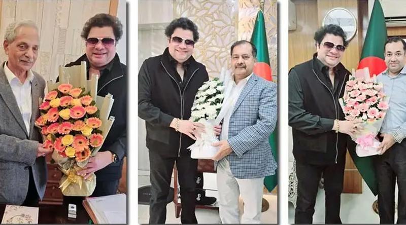 একদিনেই ৩ মন্ত্রীর অফিসে গেলেন সঙ্গীতশিল্পী রবি চৌধুরী!