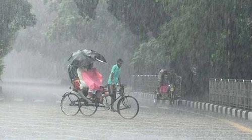৫ দিন যেসব অঞ্চলে বজ্রসহ বৃষ্টি