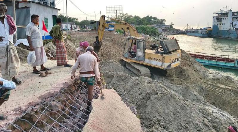 চালু হতে যাচ্ছে দৌলতদিয়ায় ৫নং ফেরিঘাট