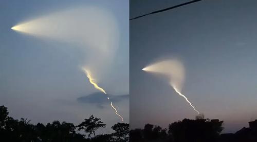 দেশের আকাশে রহস্যময় আলোর ঝলক!