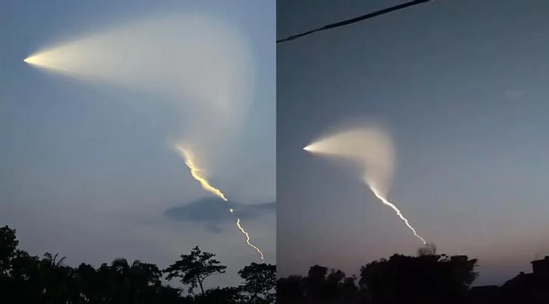 দেশের আকাশে রহস্যময় আলোর ঝলক!