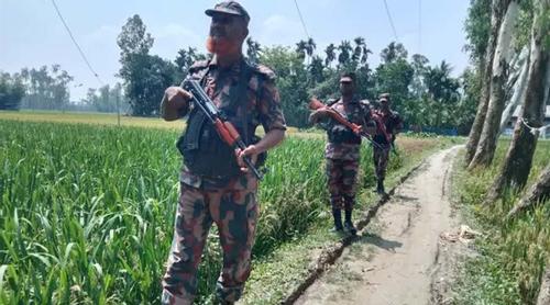 লালমনিরহাট সীমান্তে কঠোর সতর্কতা, বিজিবির টহল জোরদার