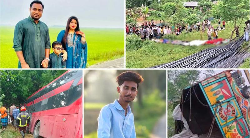 ৬ জেলায় সড়ক দুর্ঘটনায় ঝরল ২৮ প্রাণ