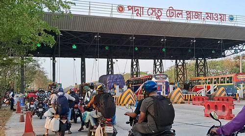 পদ্মা সেতুতে এক দিনে প্রায় ৫ কোটি টাকার টোল আদায়