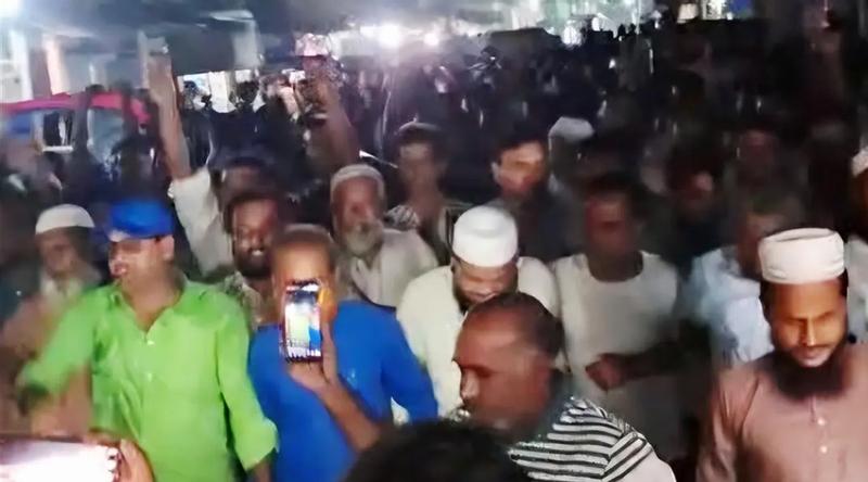 আখতারুজ্জামানের গ্রেপ্তারের প্রতিবাদে কিশোরগঞ্জে জামায়াতের বিক্ষোভ