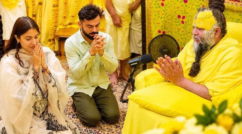 বৃন্দাবনের আশ্রমে যেতে ৫ কোটি রুপি নেওয়ার দাবি অস্বীকার করলেন কোহলি, বললেন ‘ভিত্তিহীন’