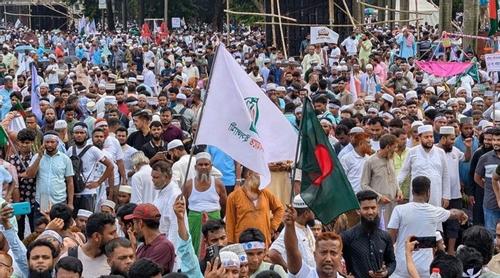 ৬ দফা দাবিতে লংমার্চে ১১ দলীয় ঐক্যের ব্যাপক প্রস্তুতি