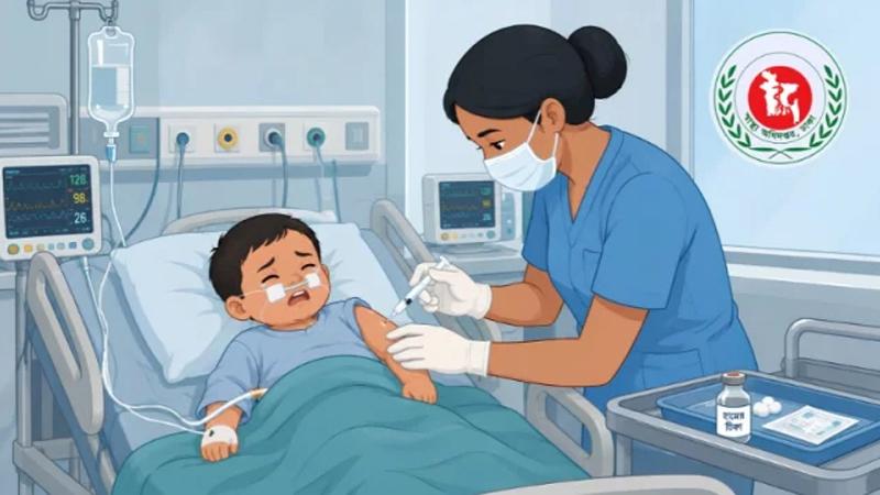 হাম উপসর্গে ২৪ ঘণ্টায় ৭ জনের মৃত্যু