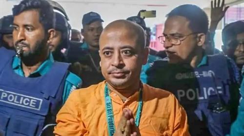 কারাগারেই মায়ের আদ্যশ্রাদ্ধ করার ইচ্ছে চিন্ময়ের, অনুমতি চেয়ে আবেদন