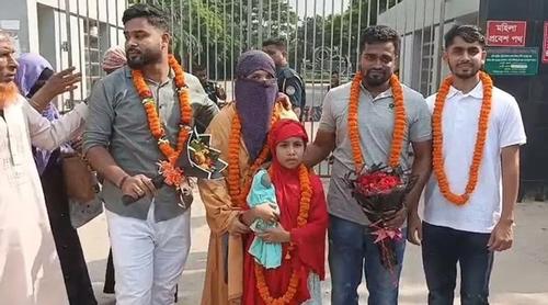 আলোচিত নুসরাত হত্যা মামলায় কাশিমপুর কারাগার থেকে মুক্তি পেলেন ৮ জন