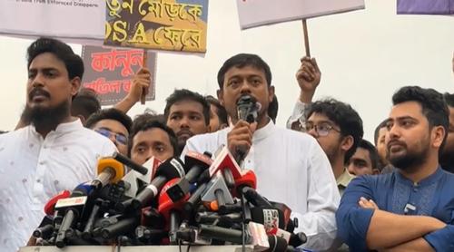 গুম আইন সংসদে সমাধান না হলে রাজপথে ফয়সালা হবে : নাসীরুদ্দীন পাটওয়ারী
