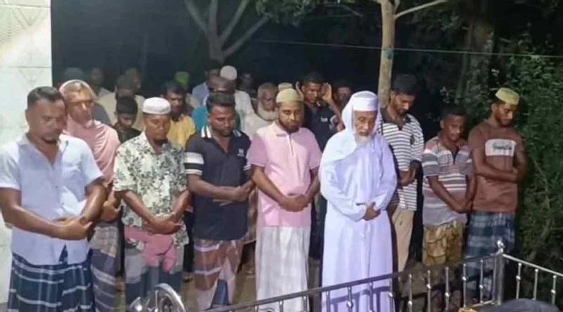 এমপি গাজী নজরুলের দ্বিতীয় স্ত্রীর দাফন সম্পন্ন