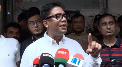 কারও গায়ে হাত দেইনি, আইন নিজের হাতে তুলে নেয় না যুবদল: জাসদ কার্যালয়ে নয়ন