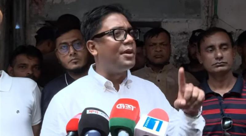 কারও গায়ে হাত দেইনি, আইন নিজের হাতে তুলে নেয় না যুবদল: জাসদ কার্যালয়ে নয়ন