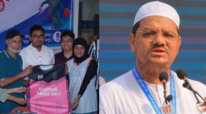 সাদিক কায়েম মেয়েদের প্যান্ট-জার্সি পরিয়ে মাঠে নামিয়ে গর্ব করে: চরমোনাই পীর